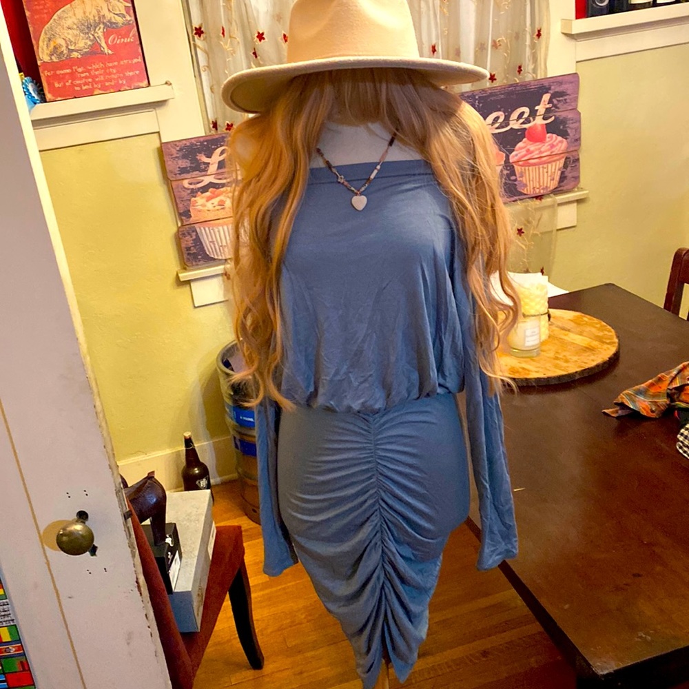 Vici blue dress